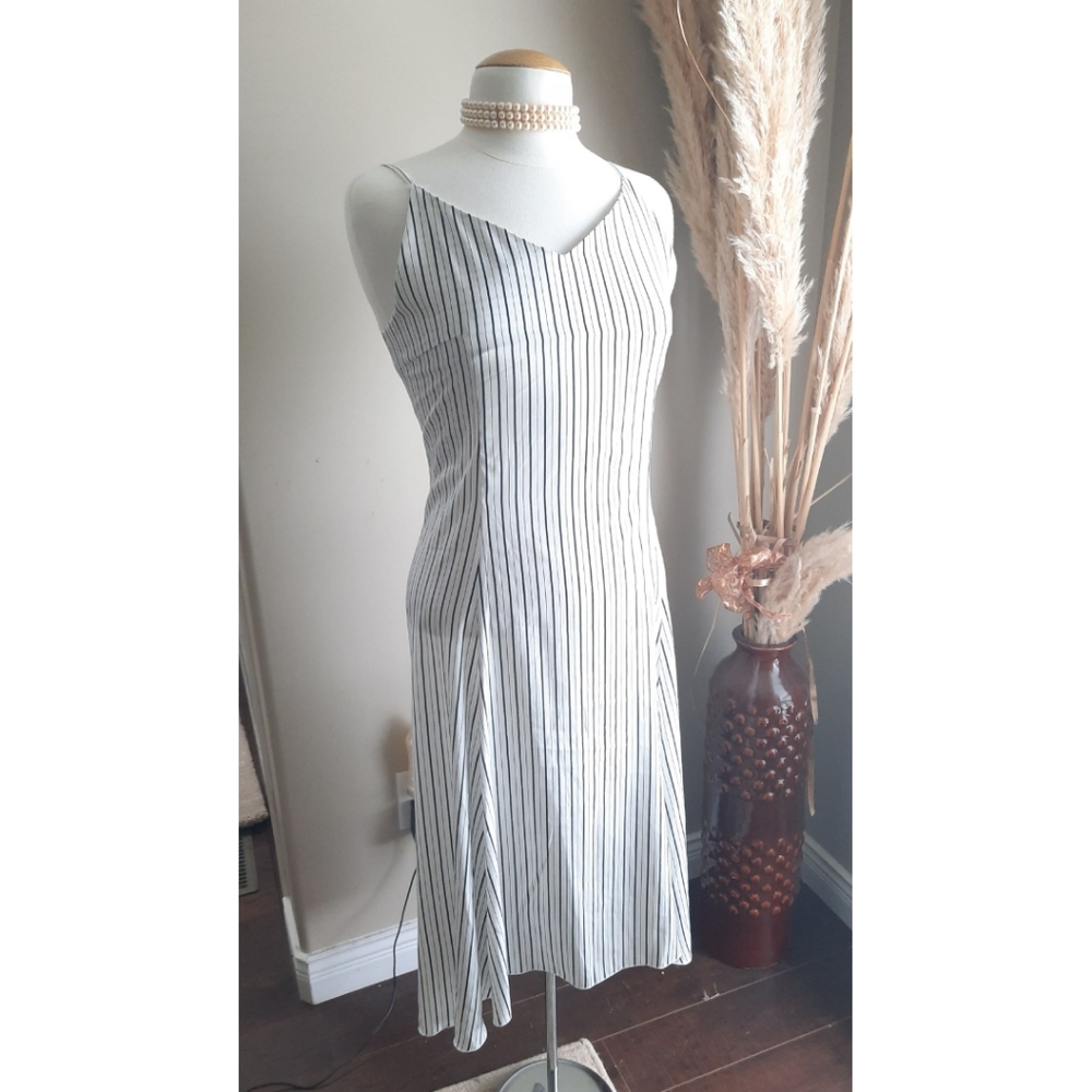 Oak + Fort Stripped Summer Dress
